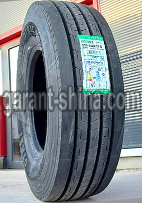 Greentrac GTRS1 (рулевая) 315/80 R22.5 156/150L 20PR - Фото реальной шины с этикеткой